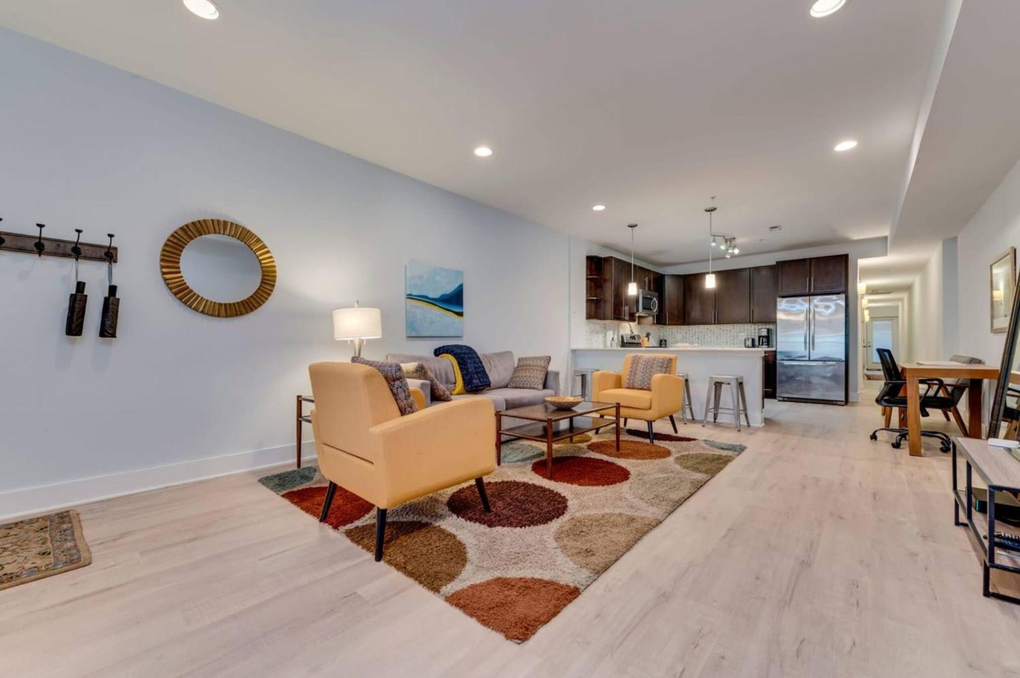 Ferienwohnung Luxe 2Bd2Ba Townhouse In Hip Area - Near Metro Washington Exterior foto
